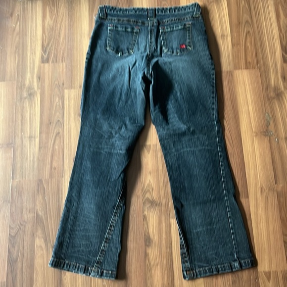 MXM Men’s Jeans Blackish Grey Tone Size 16 - Picture 3 of 9